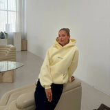 Hoodie Butter Yellow